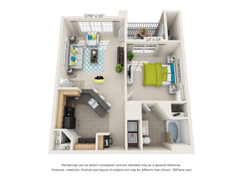 100 Woods Walk 1-3 Beds Apartment for Rent - Photo Gallery 50